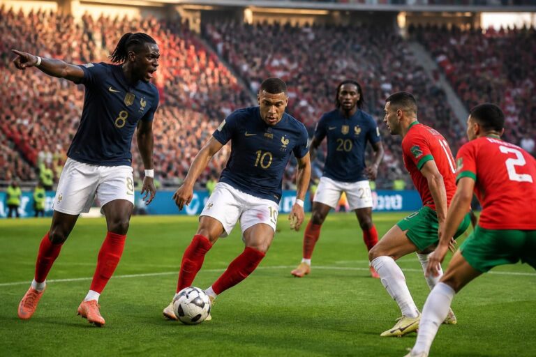 France-Maroc : Koné le leader incontesté, Mbappé au cœur du jeu, Olise un cran en retrait… les évaluations des Bleus