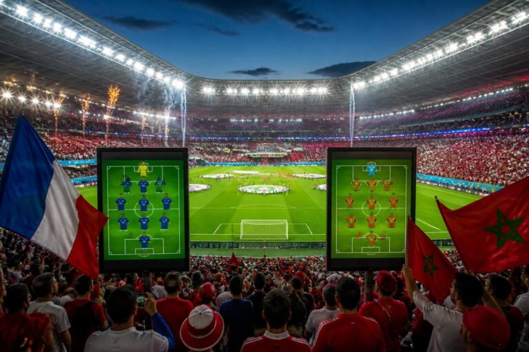 France vs Maroc : les line-ups révélés pour ce quart de finale palpitant de la Coupe du Monde