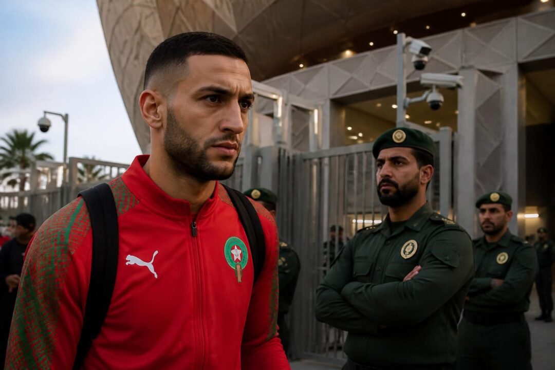 découvrez le mystère entourant le championnat saoudien où un joueur clé de la sélection marocaine refuse l'accès, suscitant interrogations et tensions.