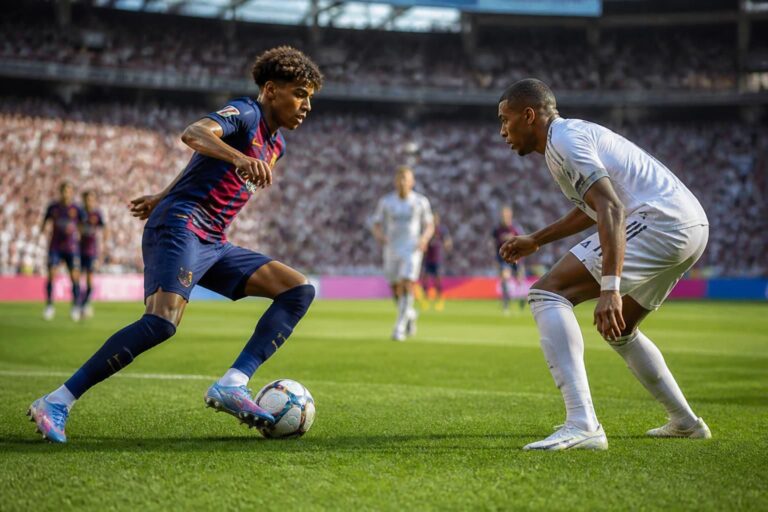 Yamal s&rsquo;impose en maître : un véritable défi pour Mbappé