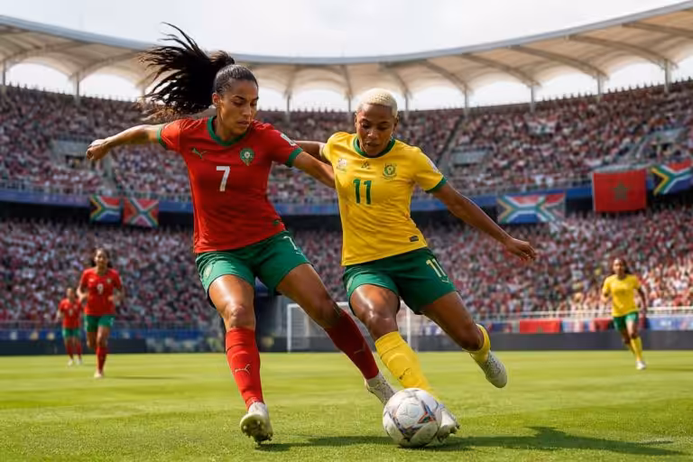 Analyse et pronostic du match Maroc vs Afrique du Sud pour la CAN féminine du 8 août 2026
