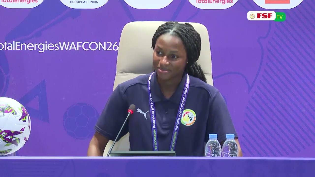 CAN FÉMININE MAROC 2026 : Conférence de presse d'avant match Sénégal-Kenya