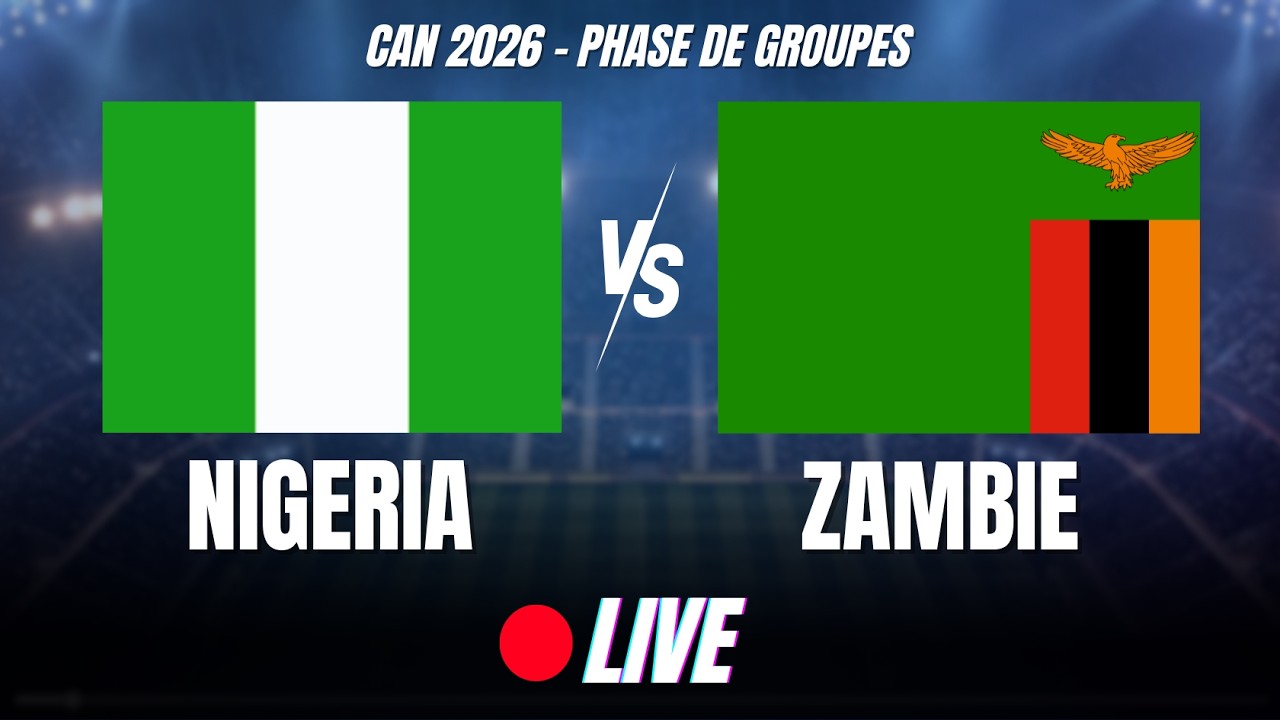 🔴🇳🇬NIGERIA - ZAMBIE🇿🇲 / LIVE⚽/ CAN - WAFCON 2026🏆#wafcon #live #womensfootball #nigeria #zambia