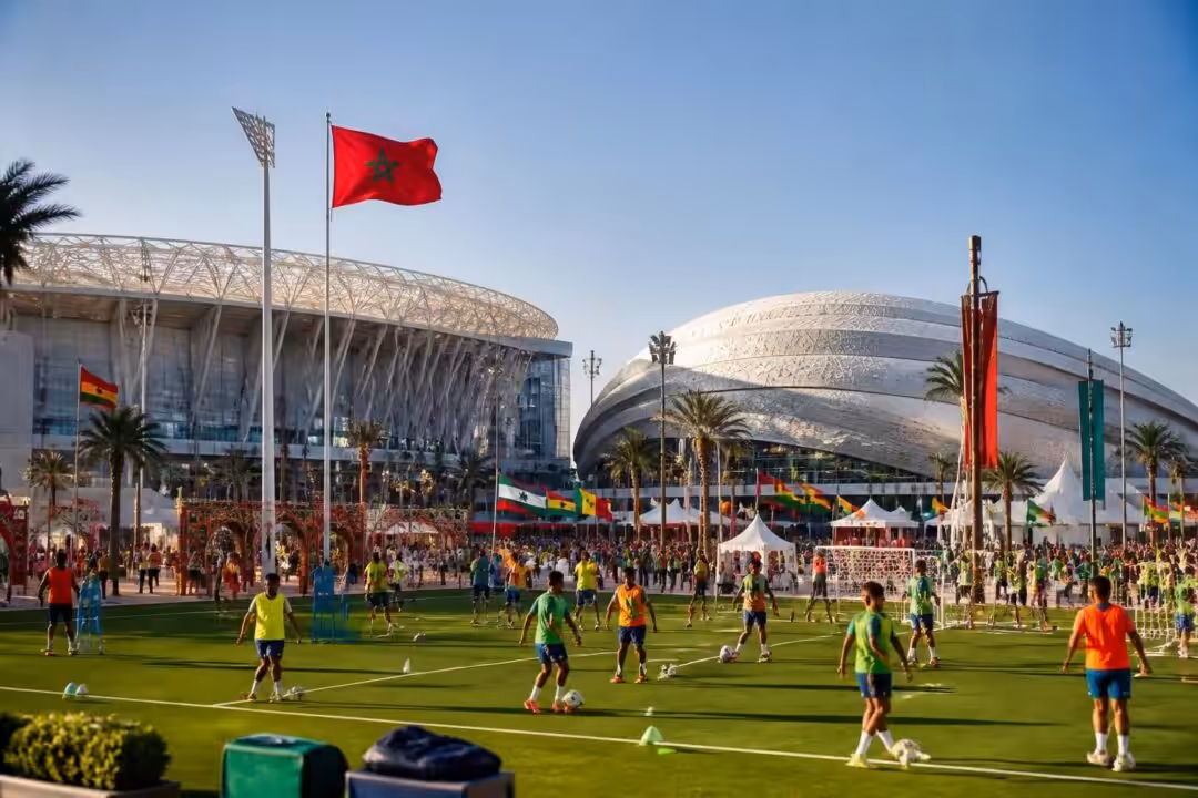 découvrez le format festival lancé par la caf pour la can u17 maroc 2026, entre le complexe mohammed vi et le stade moulay el hassan, une nouvelle ère pour le football jeunesse.