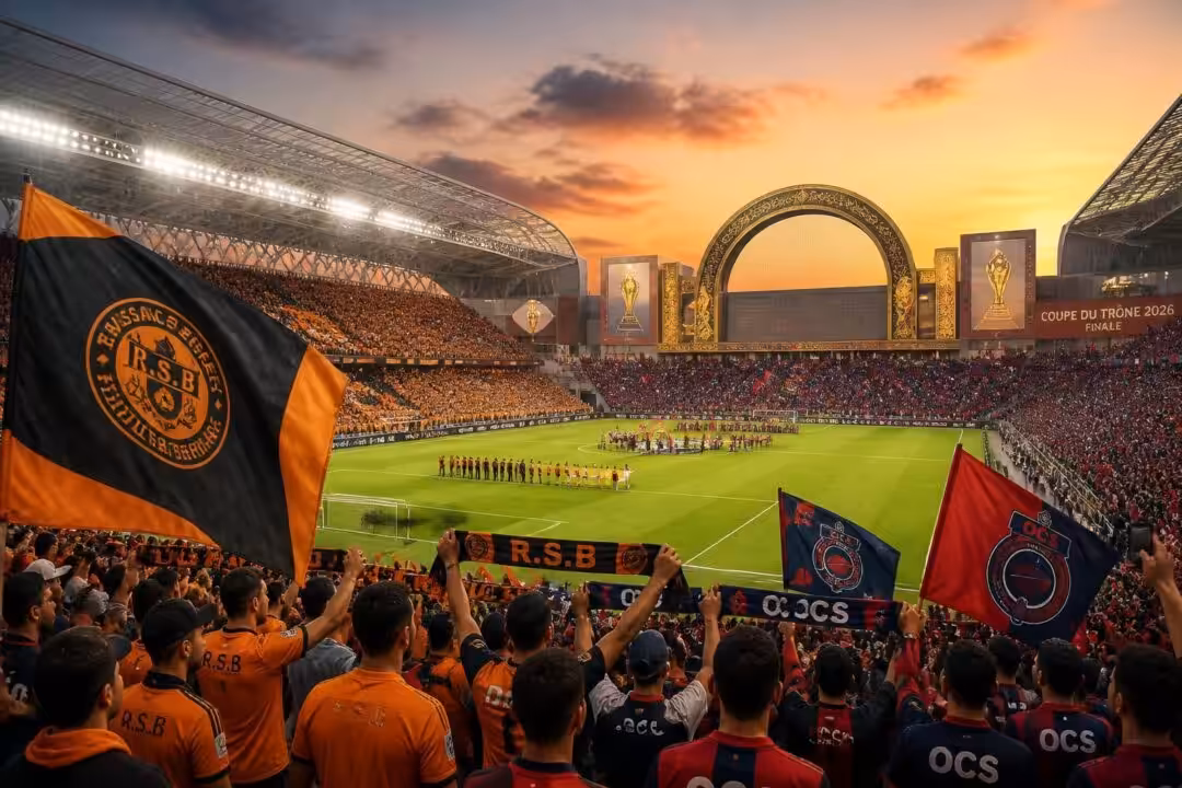 découvrez la date et le lieu de la finale de la coupe du trône 2026 opposant le rsb à l'ocs. toutes les informations clés sur cet événement sportif incontournable.
