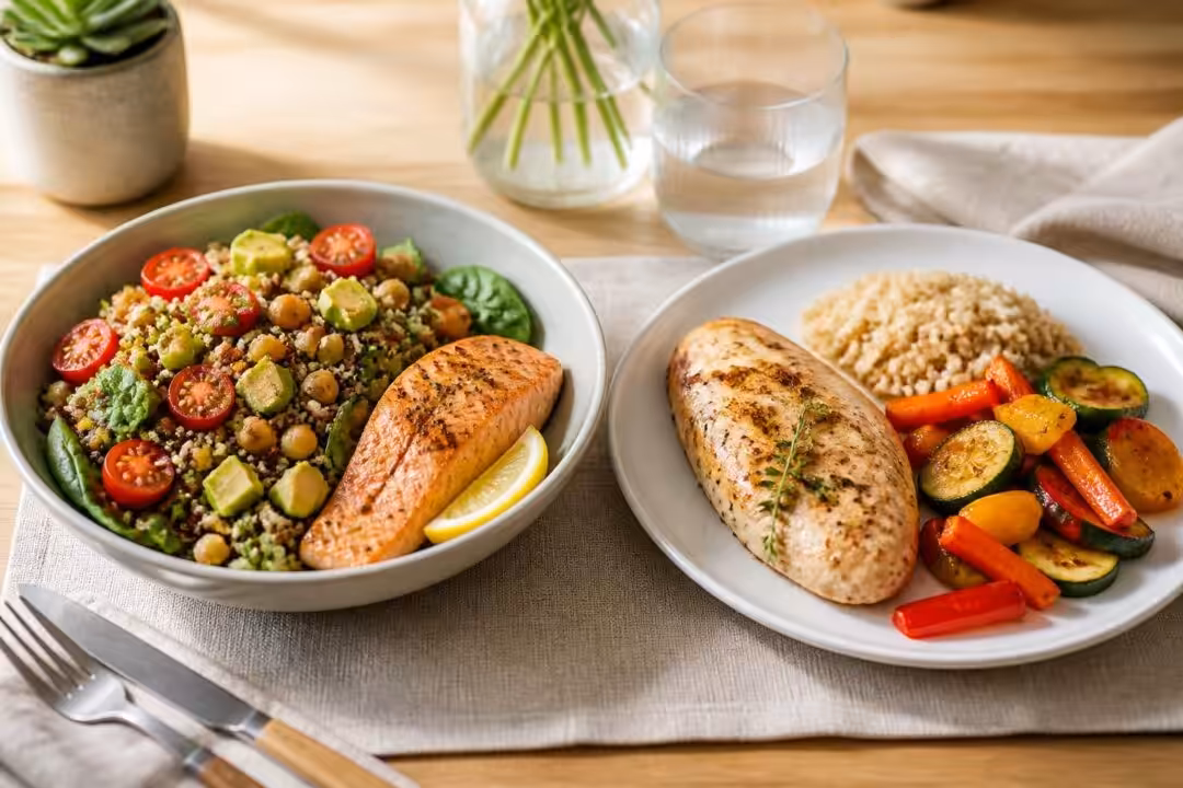découvrez des idées originales de repas équilibrés pour midi et soir, spécialement conçues pour un menu de perte de poids efficace et savoureux.
