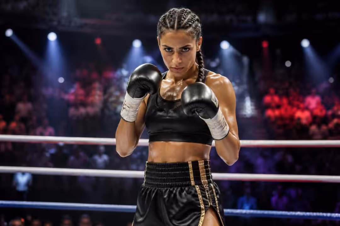 découvrez le parcours inspirant de khadija el mardi, la guerrière qui s'impose comme une figure incontournable de la boxe mondiale grâce à sa détermination et son talent.