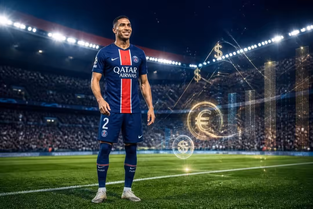 découvrez le nouveau salaire d'achraf hakimi au psg, faisant de lui le latéral droit le mieux payé au monde, et son impact sur le mercato du club parisien.