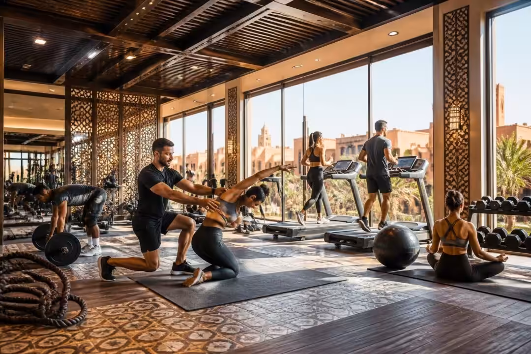 découvrez notre salle de sport à marrakech proposant des activités variées et un coaching personnalisé pour atteindre vos objectifs fitness dans une ambiance conviviale.